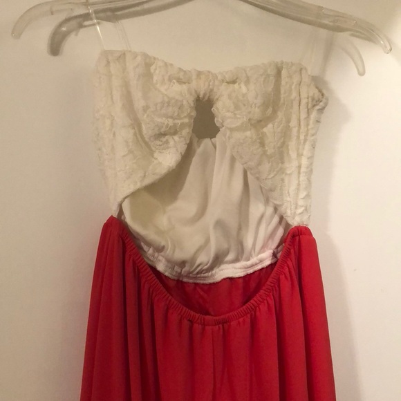 Open Back Strapless Dress - Picture 3 of 6